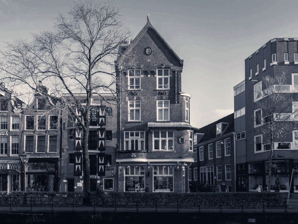 Grachtenpand in Amsterdam